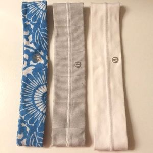 3 Lululemon Headbands